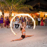Belize Fire Spinning