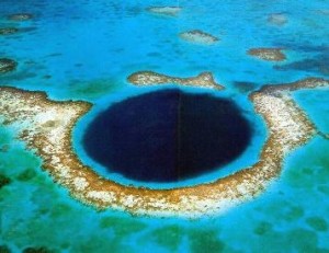 The Great Blue Hole Belize diving possibility with travel agent romantictravelbelize.com