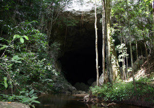 Belize Cave Tubing