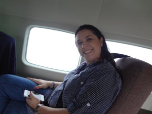 Ana, Guest Services Manager for Las Verandas on her way to Victoria House