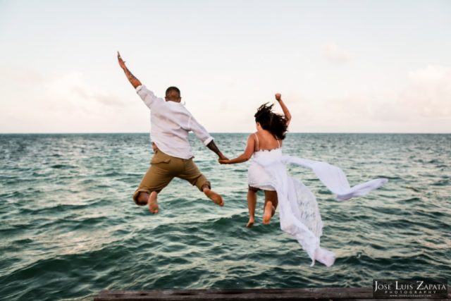 Joe and Cheryl Wedding in Belize